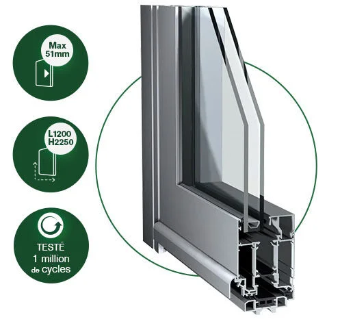 porte aluminium