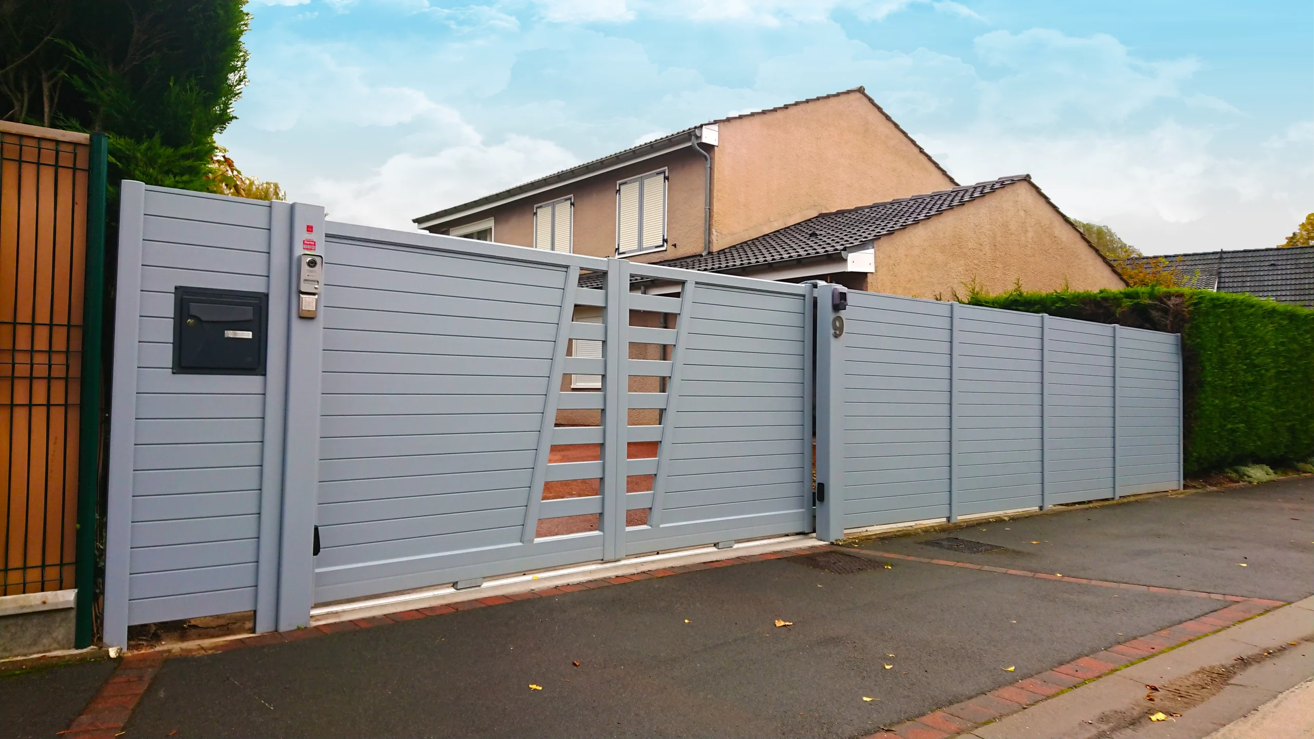 portail aluminium