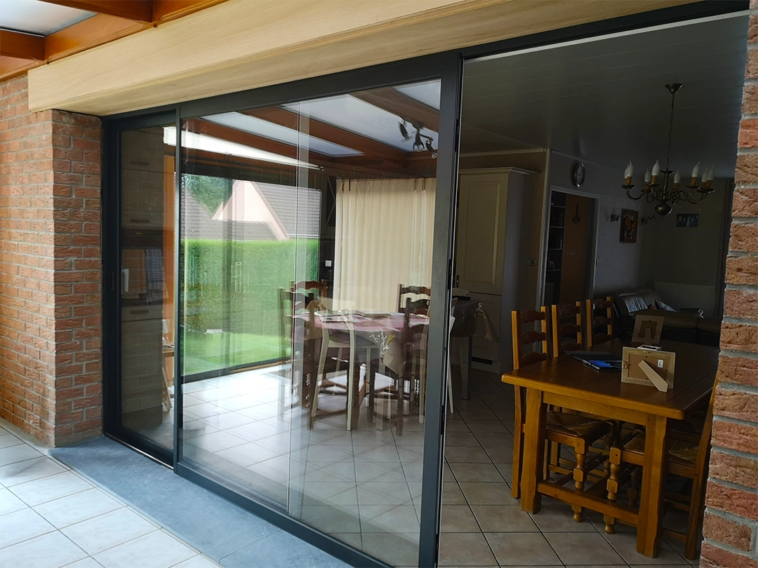 coulissant PVC