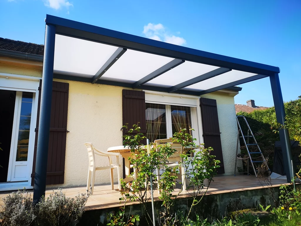 pergola rénovée
